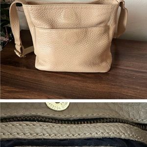 Authentic beige, Crossbody coach bag